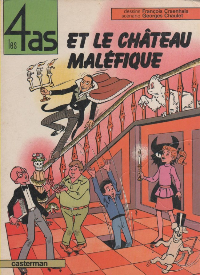 Couverture de l'album Les 4 as Tome 20 les 4 as et le château maléfique