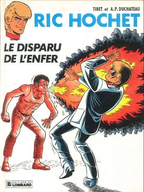 Couverture de l'album Ric Hochet Tome 39 Le disparu de l'enfer