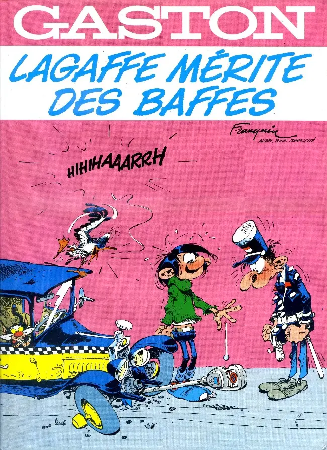 Couverture de l'album Gaston Tome 13 Lagaffe mérite des baffes