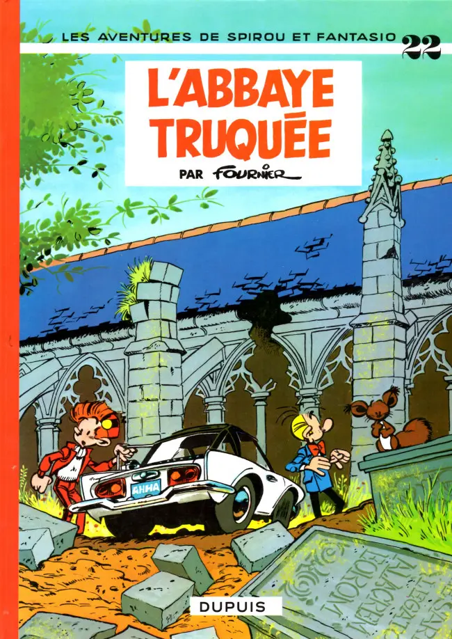 Couverture de l'album Spirou et Fantasio Tome 22 L'abbaye truquée