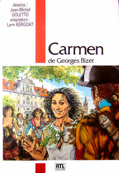 Couverture de l'album Carmen de Georges Bizet