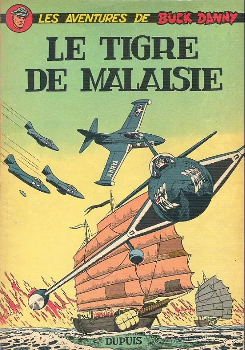 Couverture de l'album Buck Danny Tome 19 Le tigre de malaisie