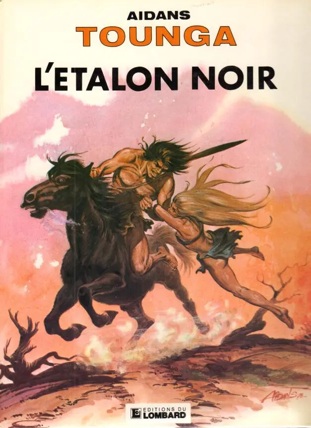 Couverture de l'album Tounga Tome 9 L'étalon noir