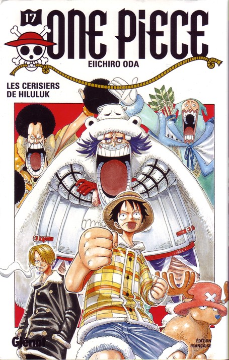 Couverture de l'album One Piece Tome 17 Les cerisiers de Hiluluk
