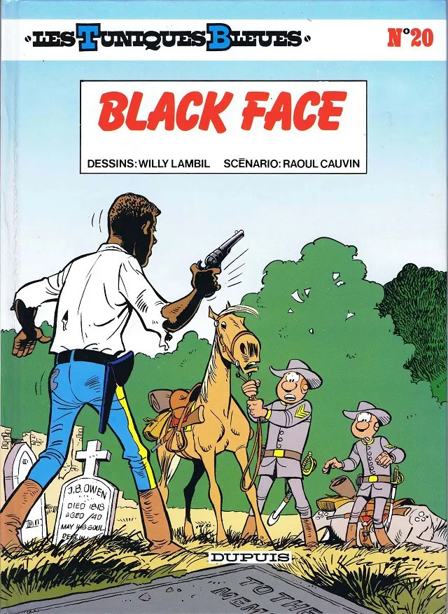 Couverture de l'album Les Tuniques Bleues Tome 20 Black Face