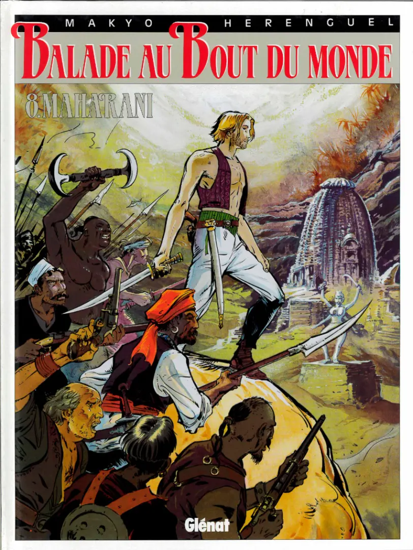 Couverture de l'album Balade au Bout du monde Tome 8 Maharani