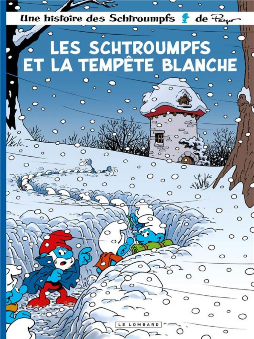 Couverture de l'album Les Schtroumpfs Tome 39 Les schtroumpfs et la tempête blanche