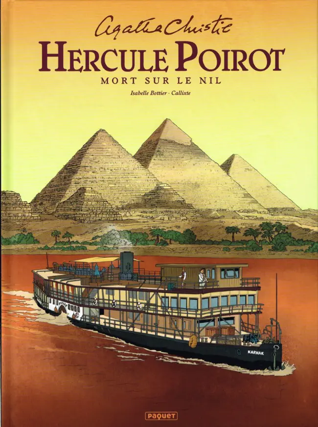 Couverture de l'album Hercule Poirot Tome 3 Mort sur le Nil
