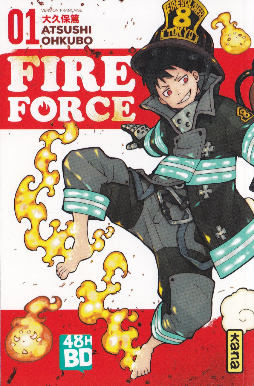 Couverture de l'album Fire Force Tome 01