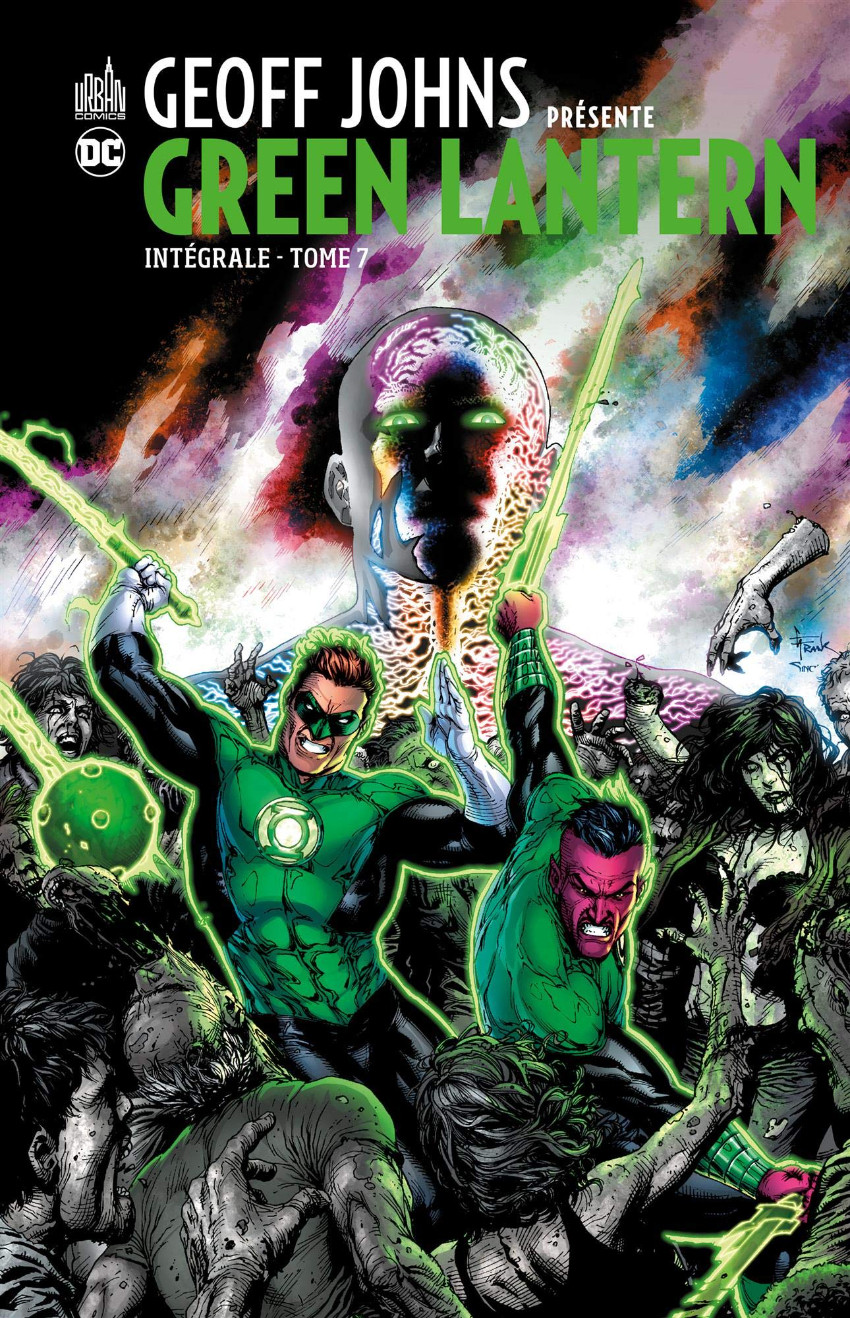 Couverture de l'album Geoff Johns présente Green Lantern Tome 7 Intégrale