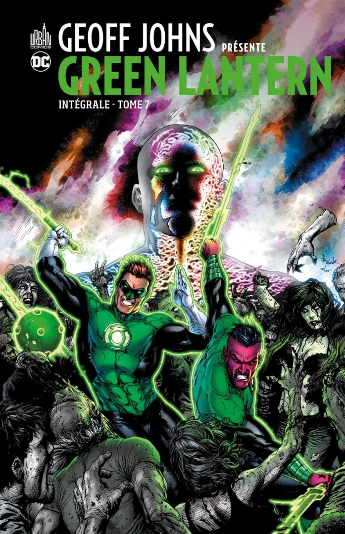 Couverture de l'album Geoff Johns présente Green Lantern Intégrale Tome 7 Intégrale