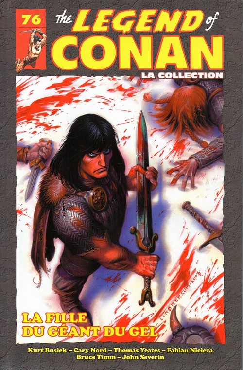 Couverture de l'album The Savage Sword of Conan - La Collection Tome 76 La fille du géant du gel