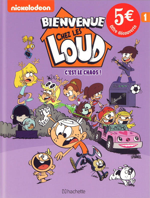 Couverture de l'album Bienvenue chez les Loud Tome 1 C'est le chaos !