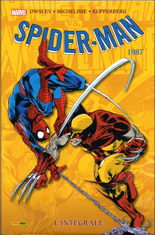 Couverture de l'album Spider-Man - L'Intégrale Tome 25 1987