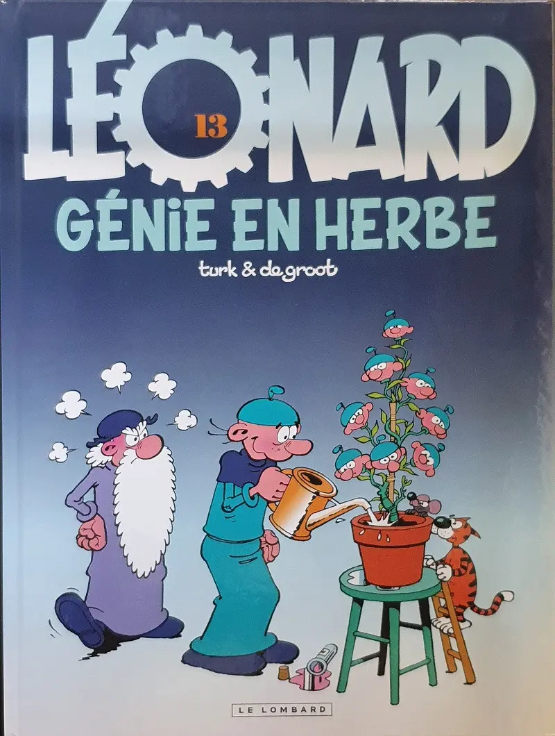 Couverture de l'album Léonard Tome 13 Génie en herbe