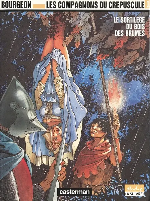 Couverture de l'album Les Compagnons du crépuscule Tome 1 Le sortilège du bois des brumes