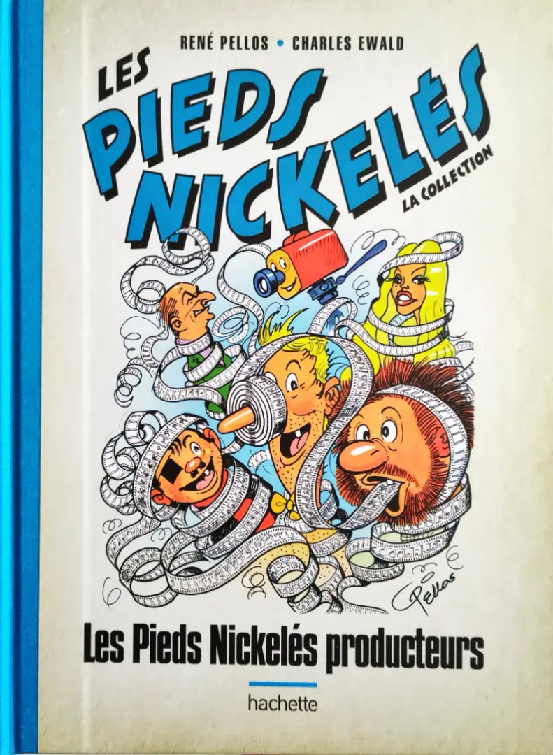 Couverture de l'album Les Pieds Nickelés - La collection Tome 117 Les Pieds Nickelés producteurs