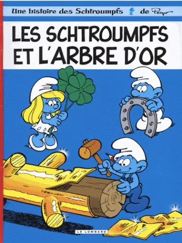 Couverture de l'album Les Schtroumpfs Tome 29 Les Schtroumpfs et l'arbre d'or