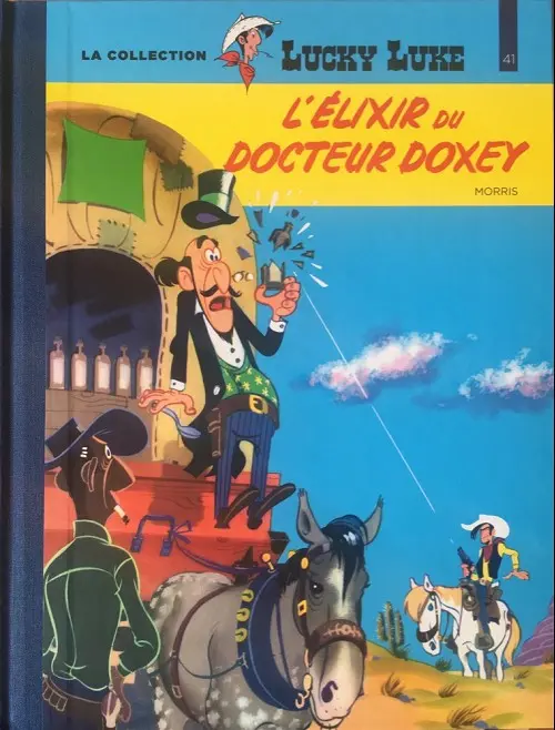 Couverture de l'album Lucky Luke La collection Tome 41 L'élixir du docteur Doxey