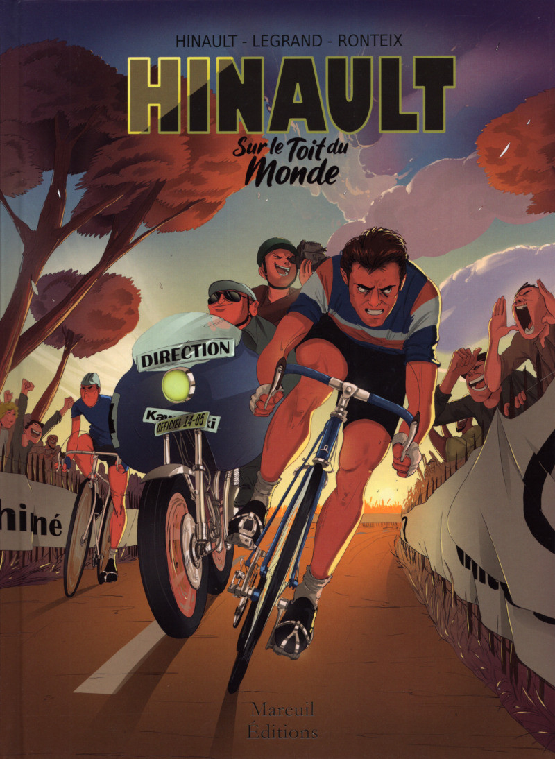 Couverture de l'album Hinault Tome 2 Sur le toit du monde