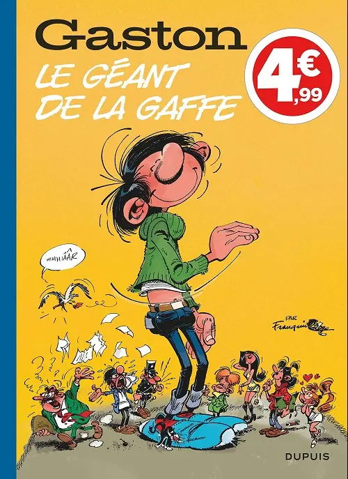 Couverture de l'album Gaston Tome 14 Le géant de la gaffe