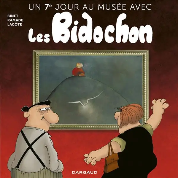 Couverture de l'album Un jour au musée avec les Bidochon 7 Un 7e jour au musée avec les Bidochon
