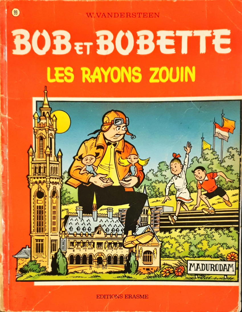 Couverture de l'album Bob et Bobette Tome 99 Le Rayons Zouin
