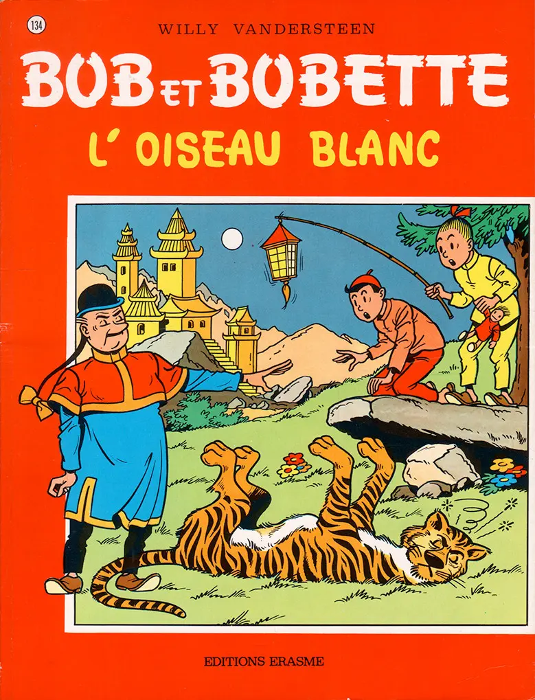 Couverture de l'album Bob et Bobette Tome 134 L'oiseau blanc