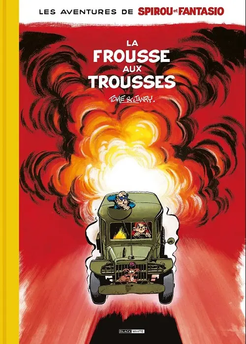 Couverture de l'album Spirou et Fantasio Tome 40 La frousse aux trousses