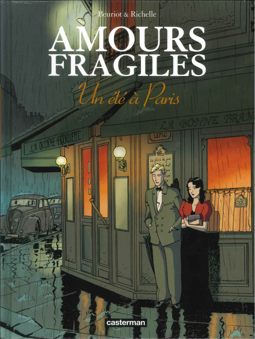 Couverture de l'album Amours fragiles Tome 2 Un été à Paris