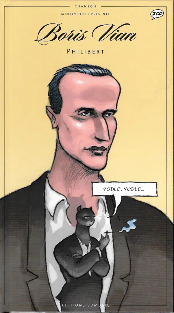 Couverture de l'album BD Chanson Boris Vian