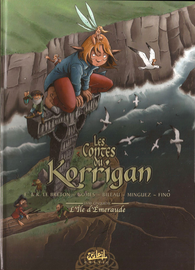 Couverture de l'album Les contes du Korrigan Livre cinquième L'Île d'Émeraude