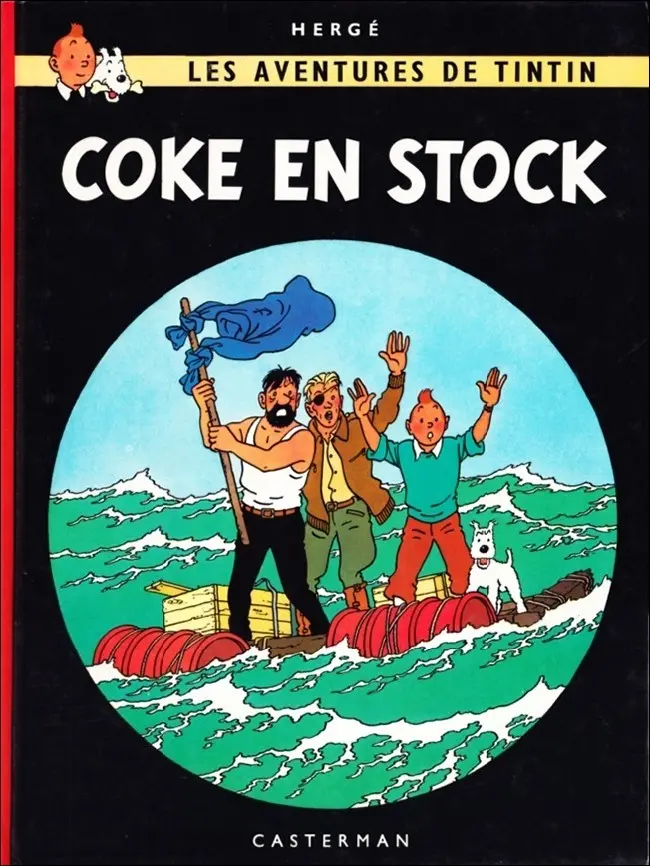 Couverture de l'album Tintin Tome 19 Coke en stock