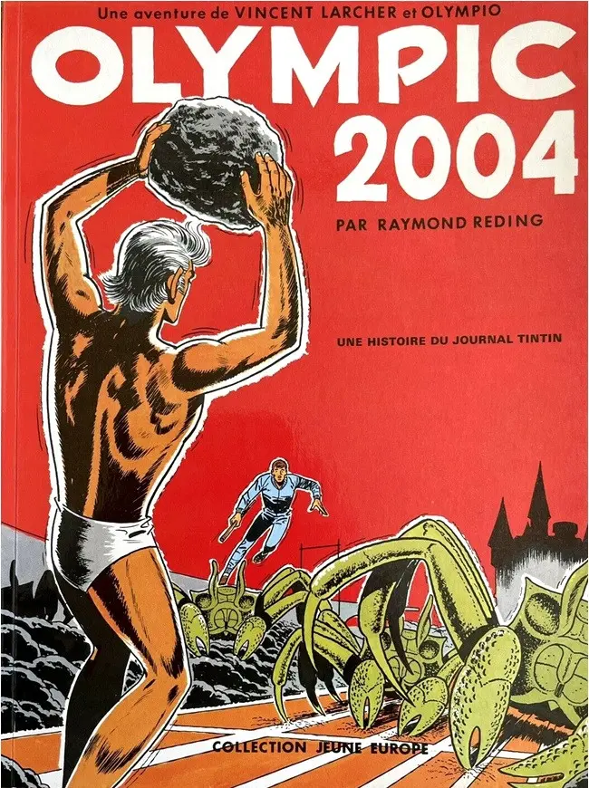 Couverture de l'album Vincent Larcher Tome 1 Olympic 2004