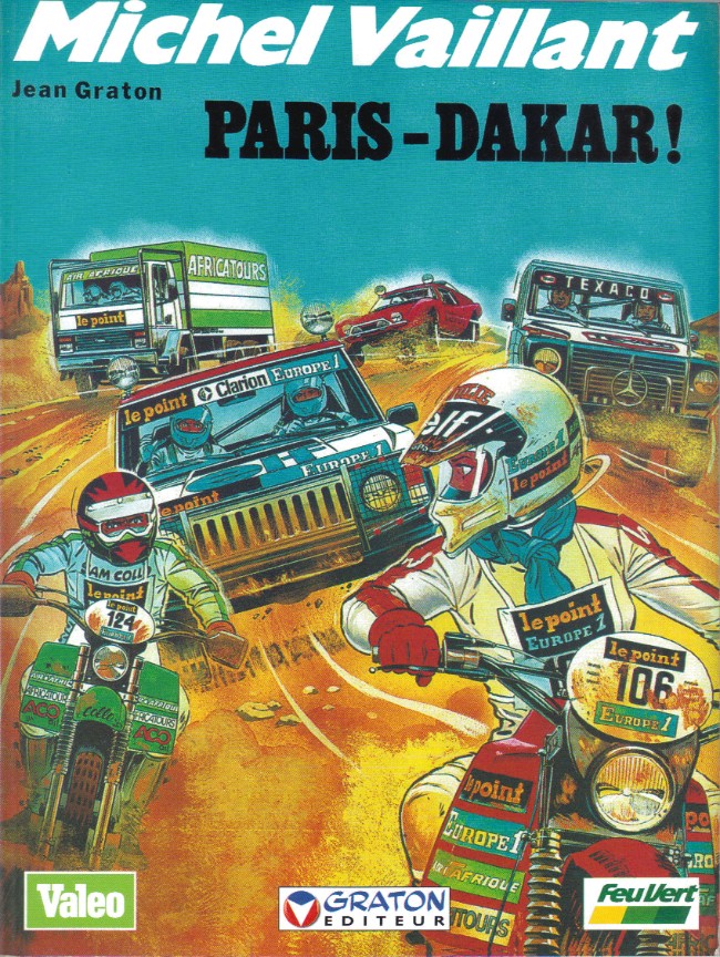 Couverture de l'album Michel Vaillant Tome 41 Paris-Dakar !