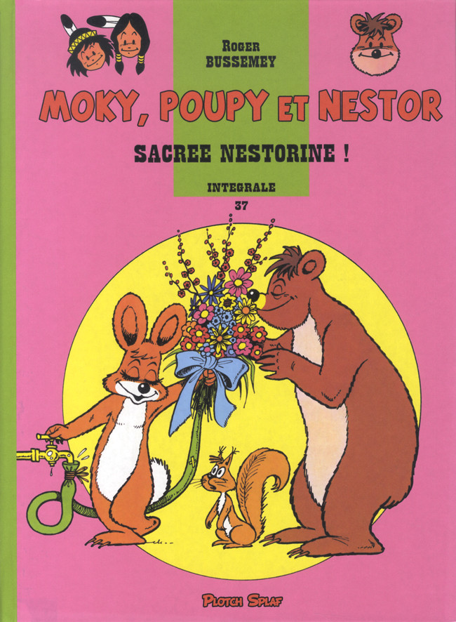 Couverture de l'album Moky, Poupy et Nestor Tome 37 Sacrée Nestorine !