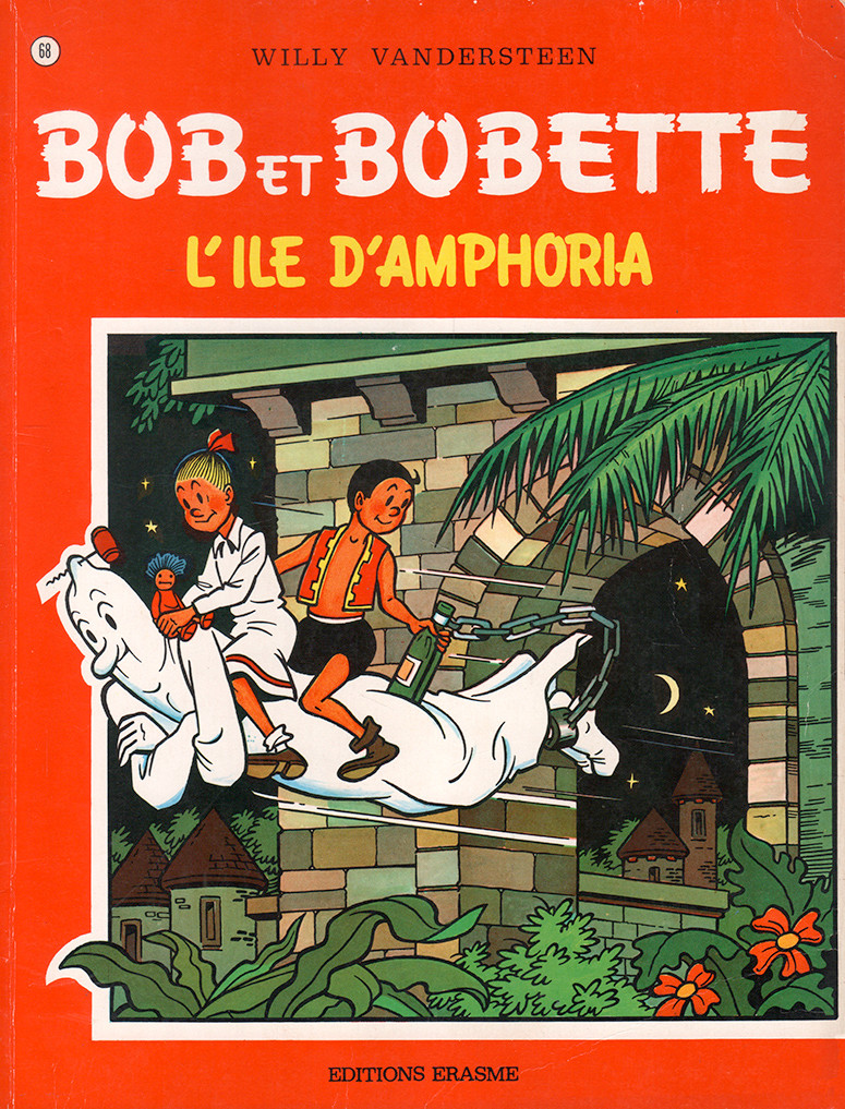 Couverture de l'album Bob et Bobette Tome 68 L'Île d'Amphoria