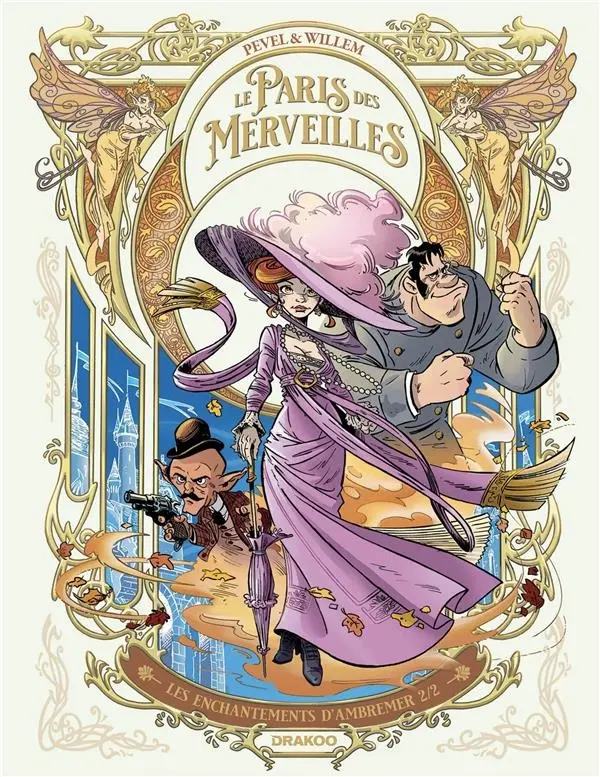 Couverture de l'album Le Paris des Merveilles 2 Les enchantements d'Ambremer