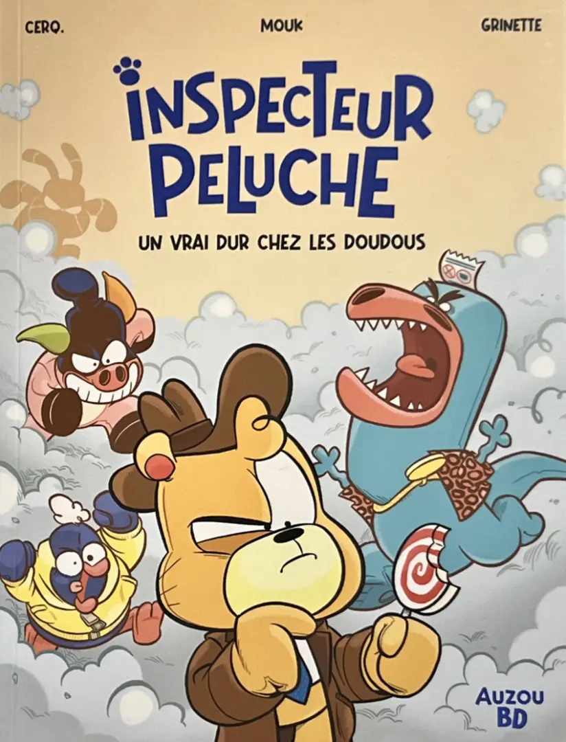 Couverture de l'album Inspecteur Peluche Tome 1 Un vrai dur chez les doudous