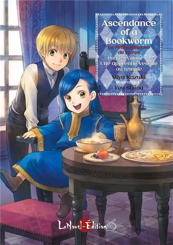 Couverture de l'album La petite faiseuse de livres - Ascendance of a Bookworm 4 Partie II - Volume I : Une apprentie vestale au temple