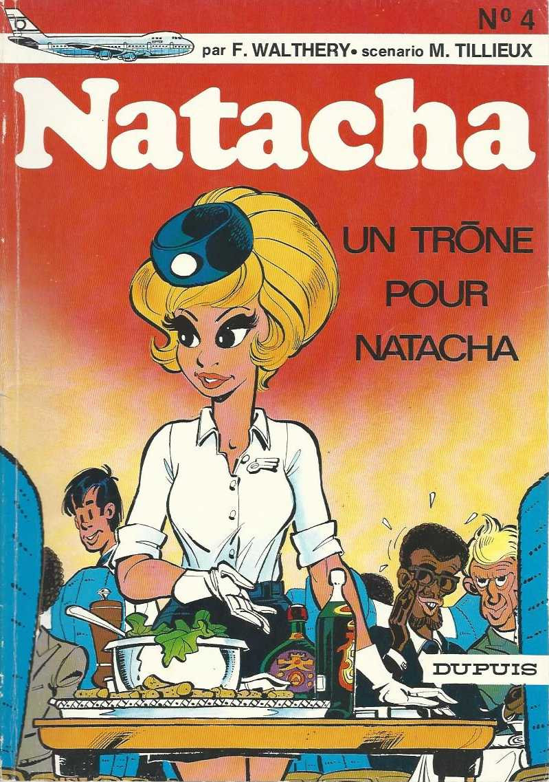 Couverture de l'album Natacha Tome 4 Un trône pour Natacha