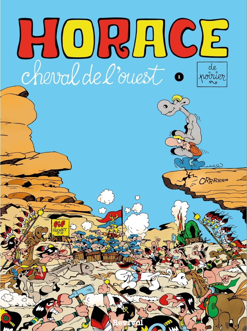 Couverture de l'album Horace 1 Horace, cheval de l'Ouest