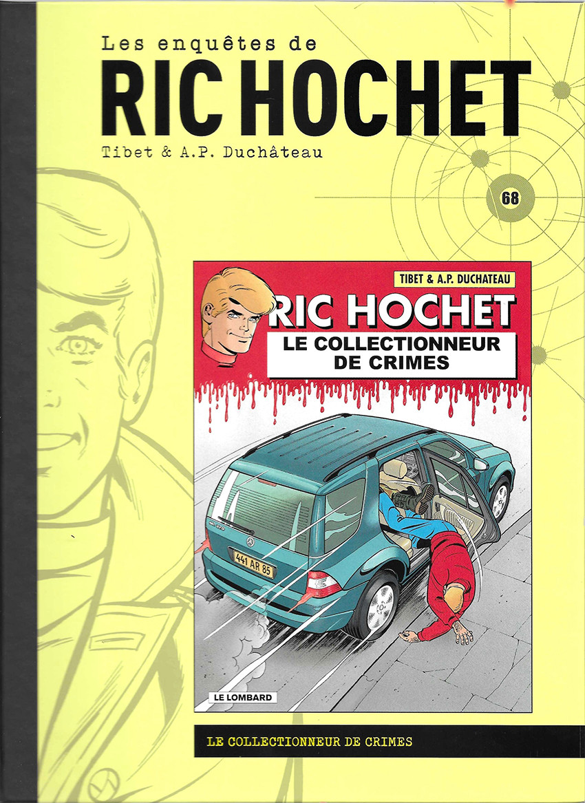 Couverture de l'album Les enquêtes de Ric Hochet Tome 68 Le collectionneur de crimes