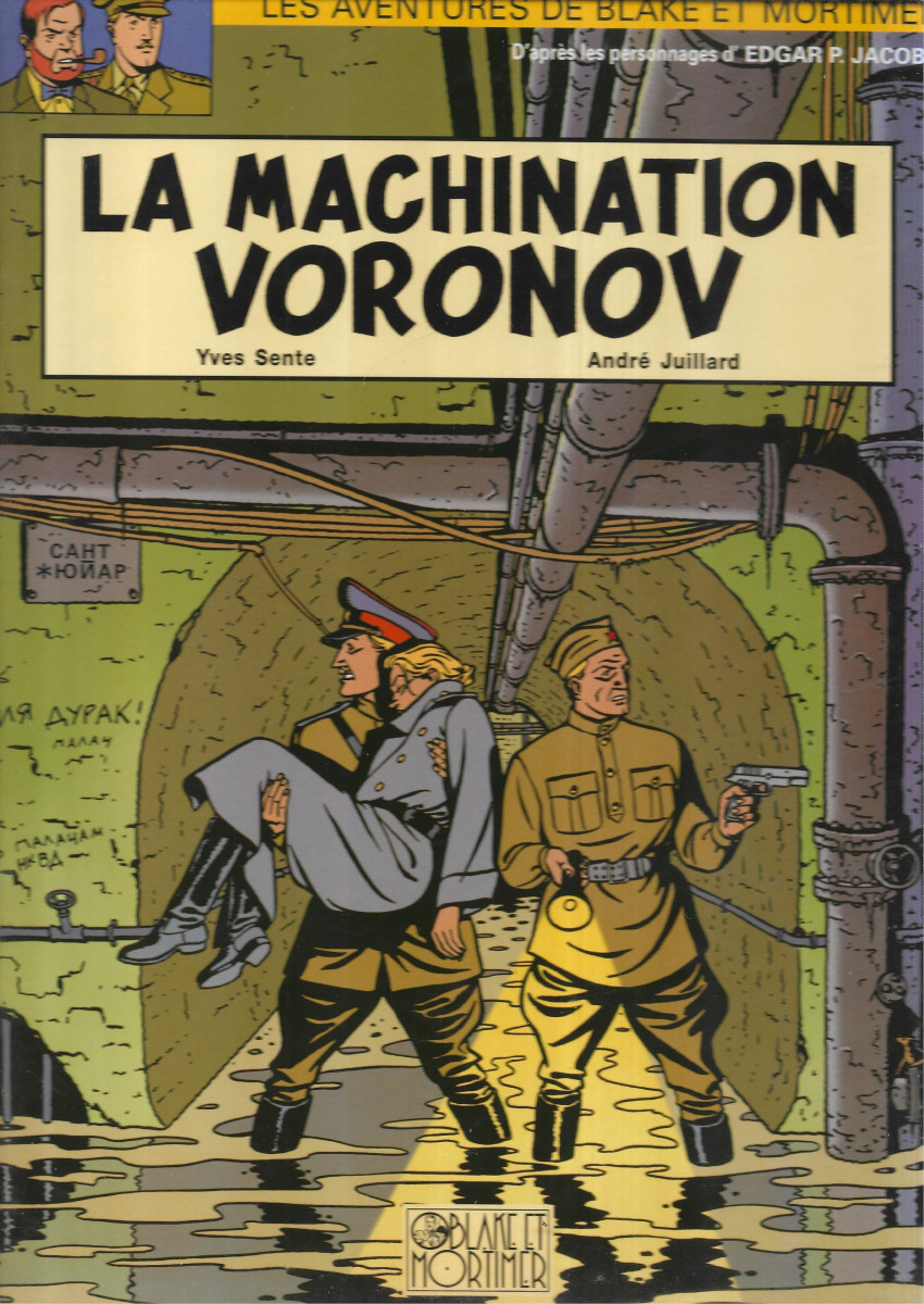 Couverture de l'album Blake et Mortimer Tome 14 La Machination Voronov