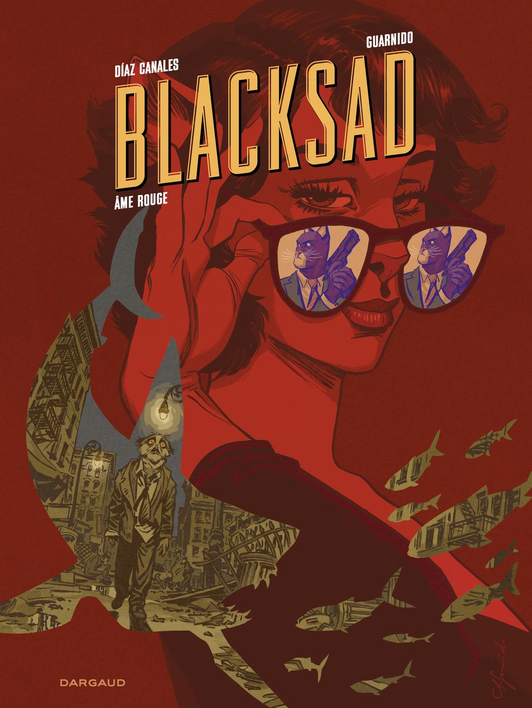 Couverture de l'album Blacksad Tome 3 Âme rouge