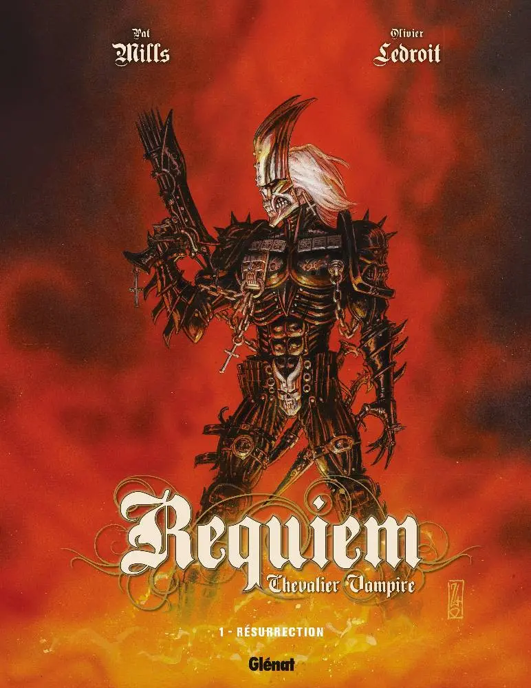 Couverture de l'album Requiem Chevalier Vampire Tome 1 Résurrection