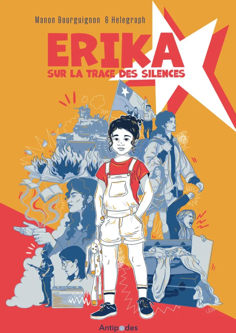 Couverture de l'album Erika Sur la trace des silences