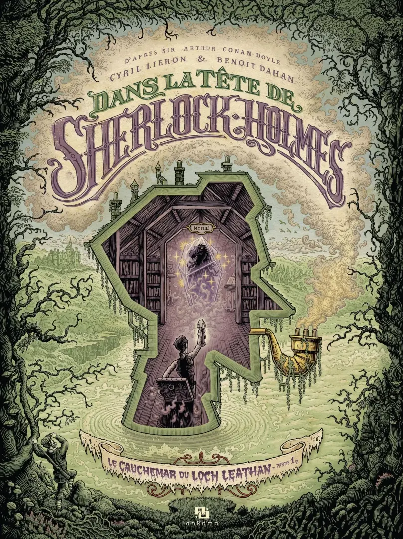 Couverture de l'album Dans la tête de Sherlock Holmes Tome 3 Le cauchemar du Loch Leathan - partie 1