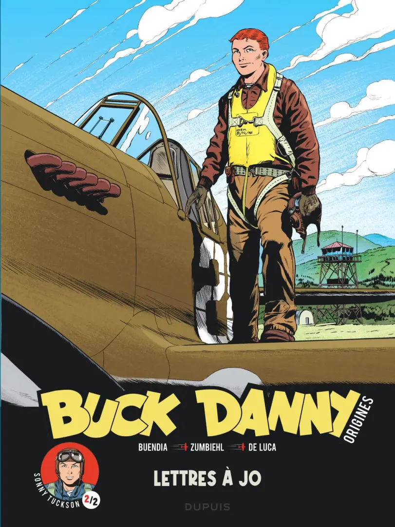 Couverture de l'album Buck Danny - Origines Sonny Tuckson 2/2 Lettres à Jo