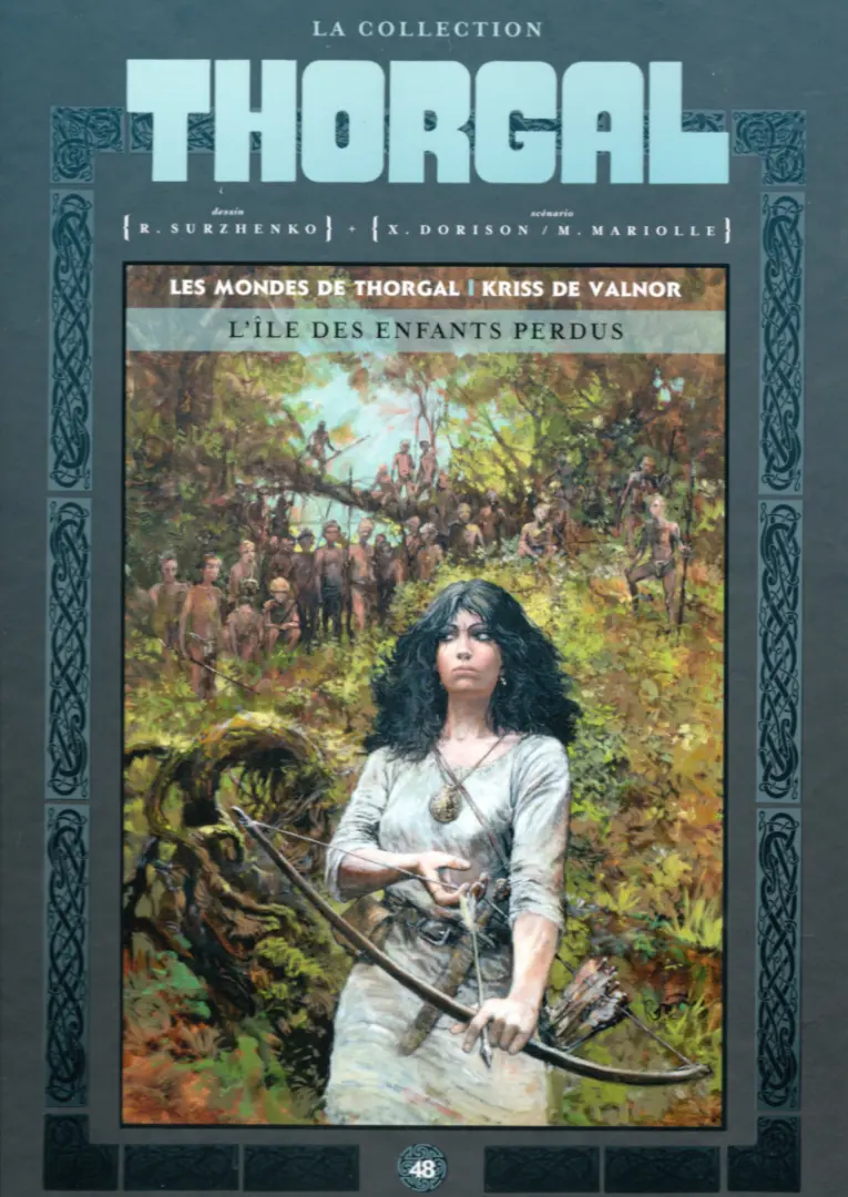 Couverture de l'album Les mondes de Thorgal - Kriss de Valnor Tome 6 L'île des Enfants perdus
